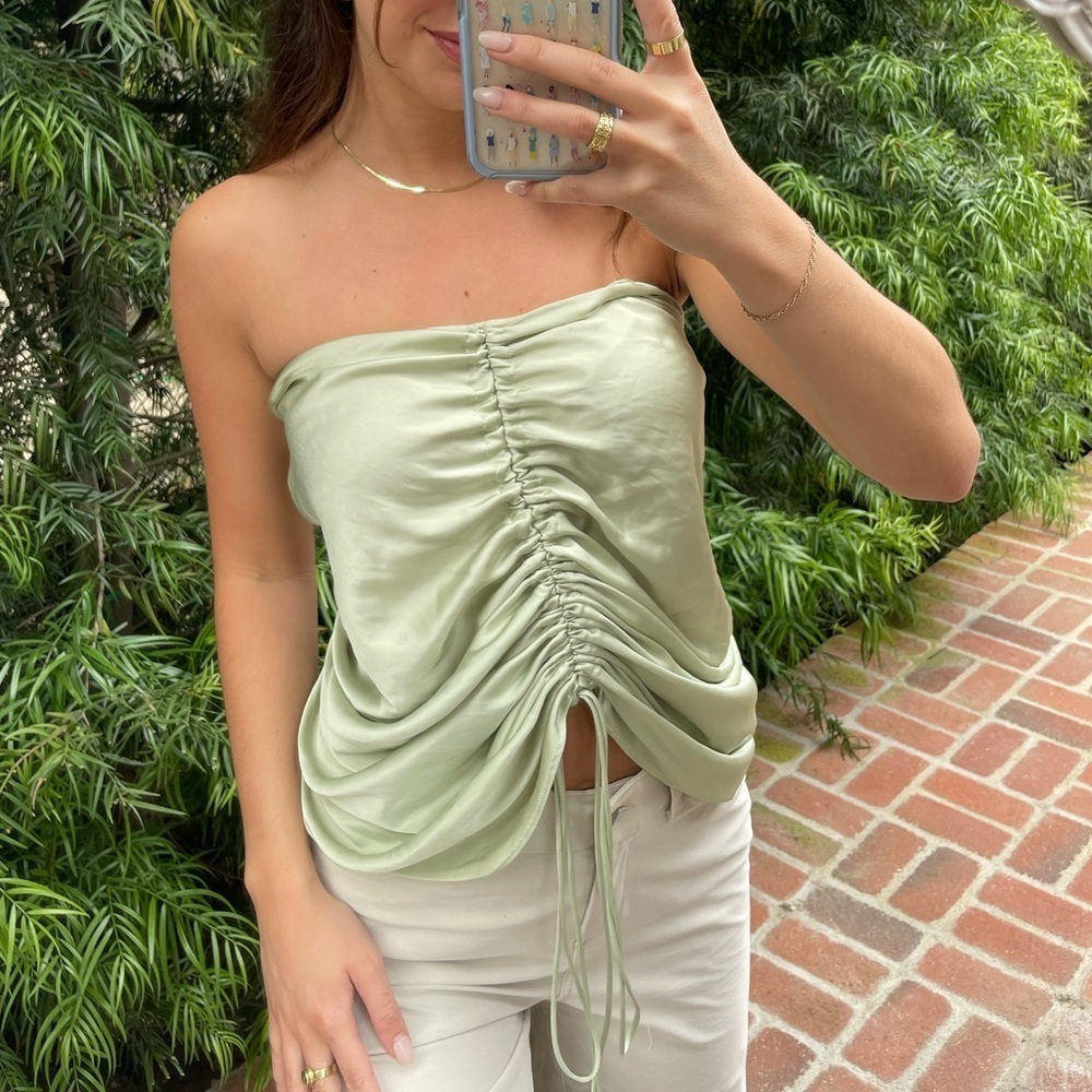 Beautiful pastel green blouse